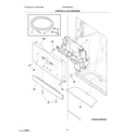 Frigidaire FGHD2368TD8 dispenser diagram