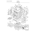 Frigidaire FGET2766UFC lower wall oven diagram