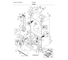 Frigidaire FGHD2368TD6 cabinet diagram