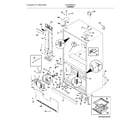 Frigidaire FGHN2868TF2 cabinet diagram