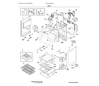 Frigidaire FFGH3054USB body diagram