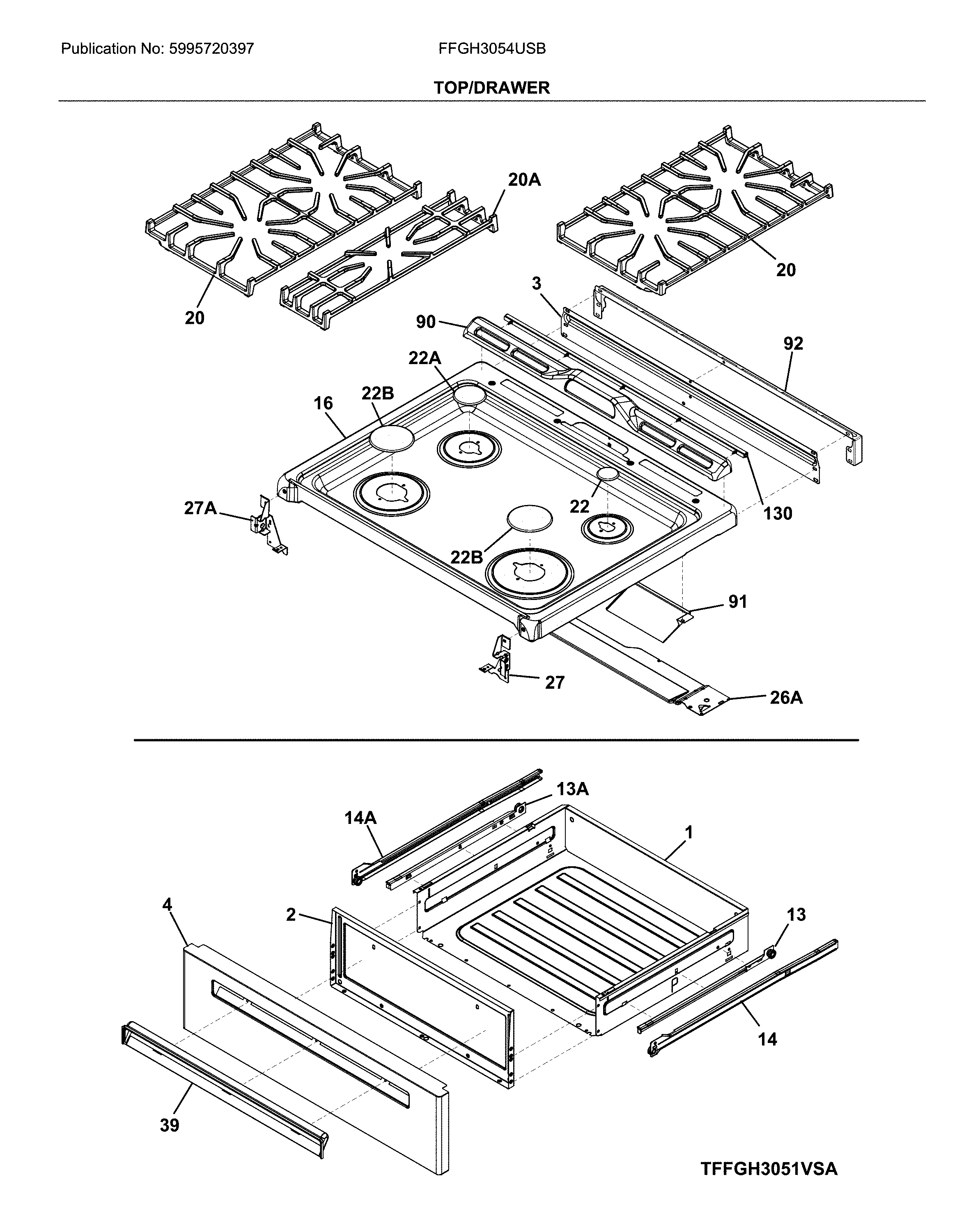 Top/drawer