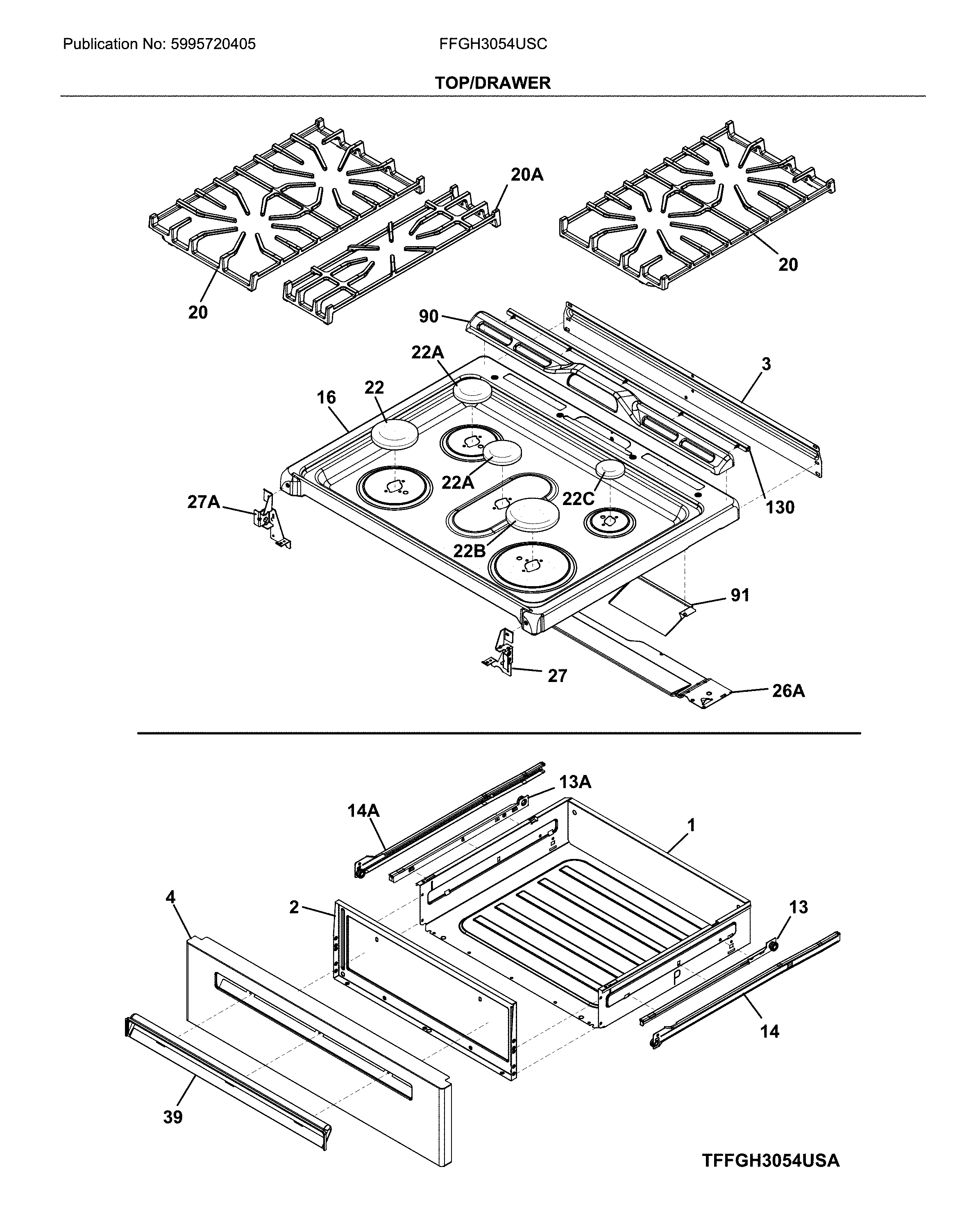 Top/drawer