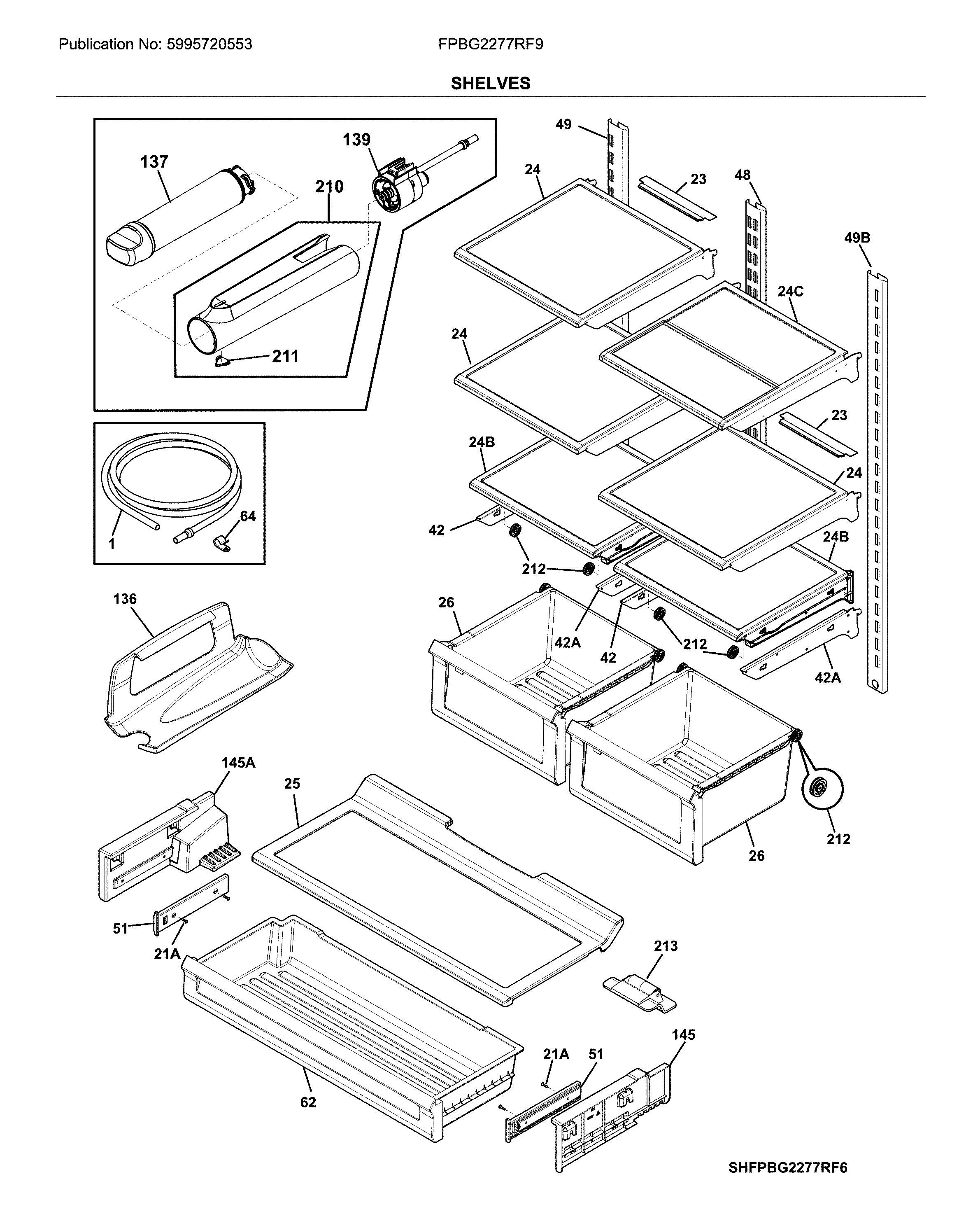 SHELVES