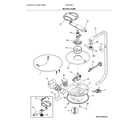 Frigidaire FGIP2468UF0A motor & pump diagram