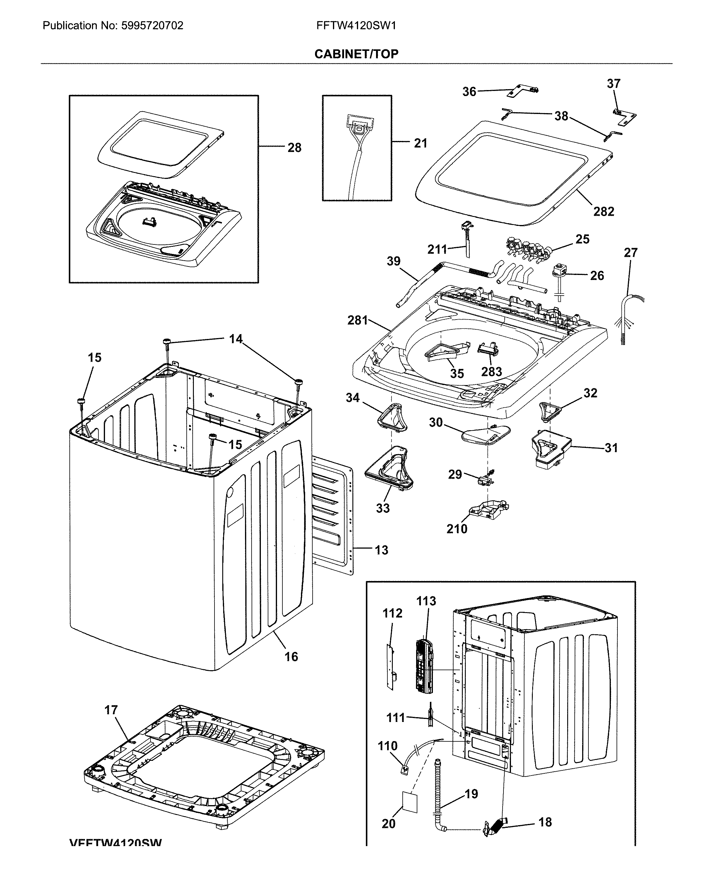 Cabinet/top