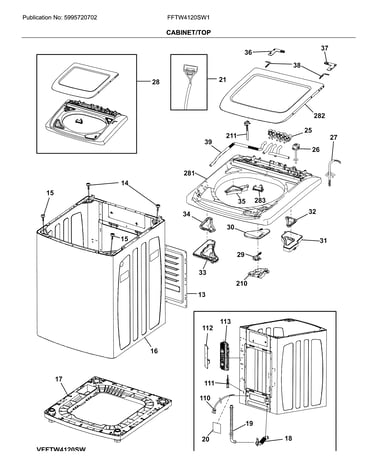 Cabinet/top