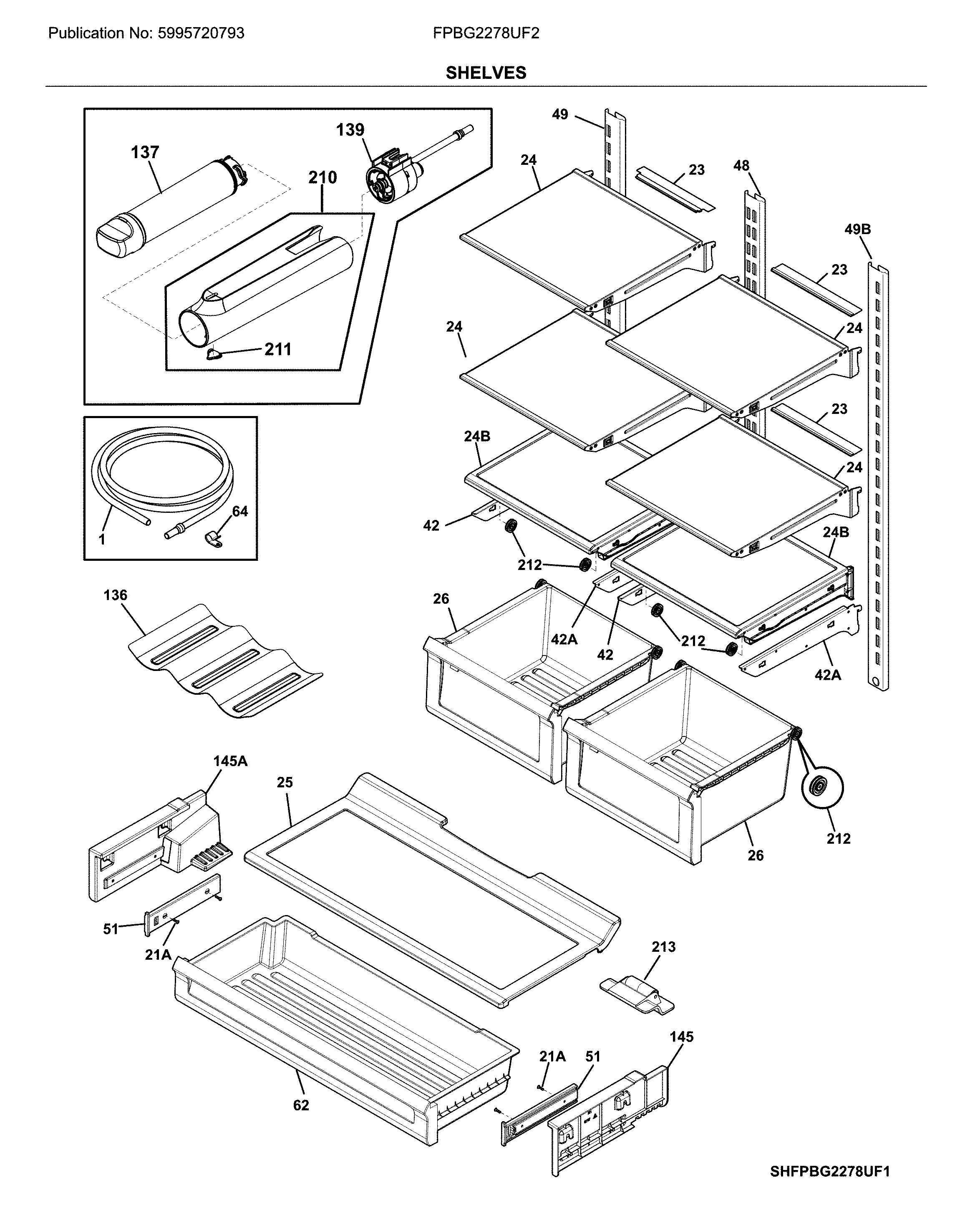 SHELVES