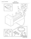 Freezer ice maker