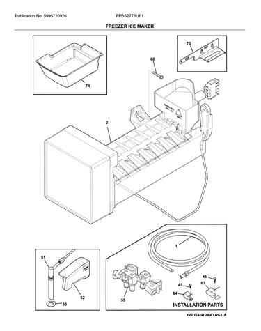 Freezer ice maker
