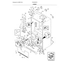 Frigidaire FFHD2250TS7 cabinet diagram