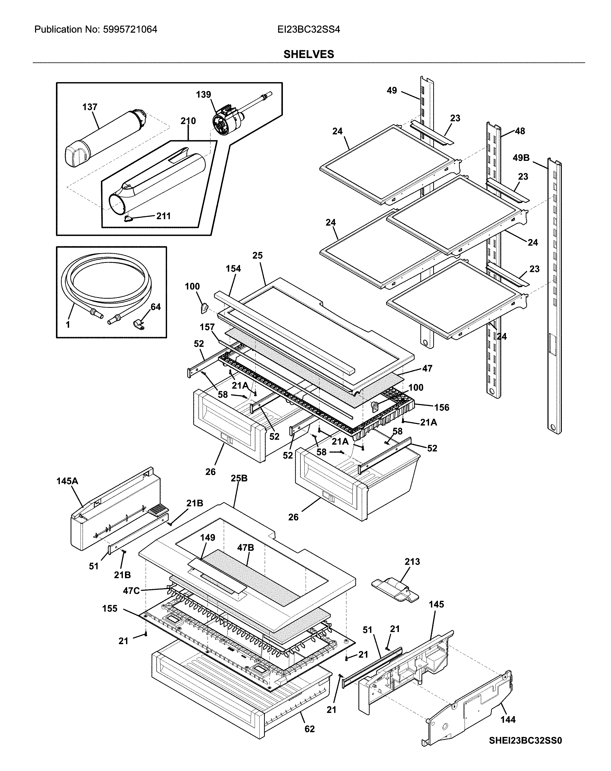 SHELVES