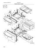 Freezer & middle drawer