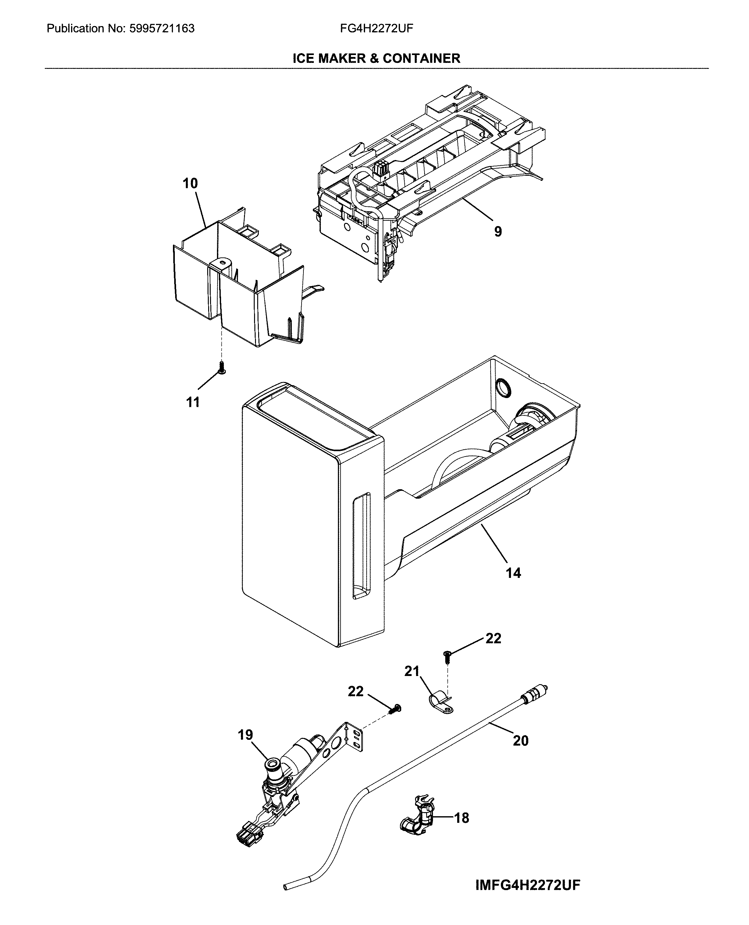 Ice maker & container