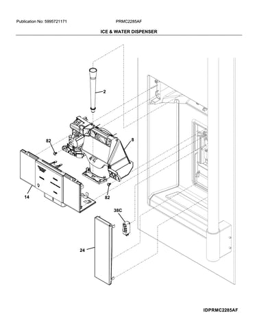 Ice & water dispenser