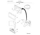 Electrolux E23BC79SPS4 dispenser diagram