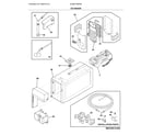 Electrolux E23BC79SPS6 ice maker diagram