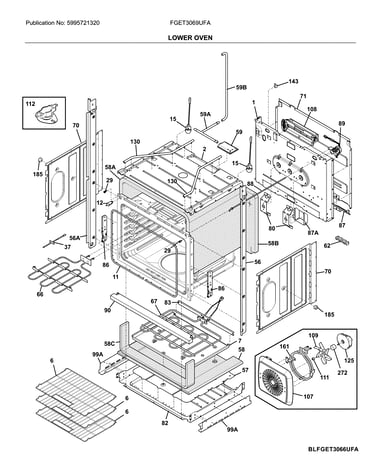 Lower oven
