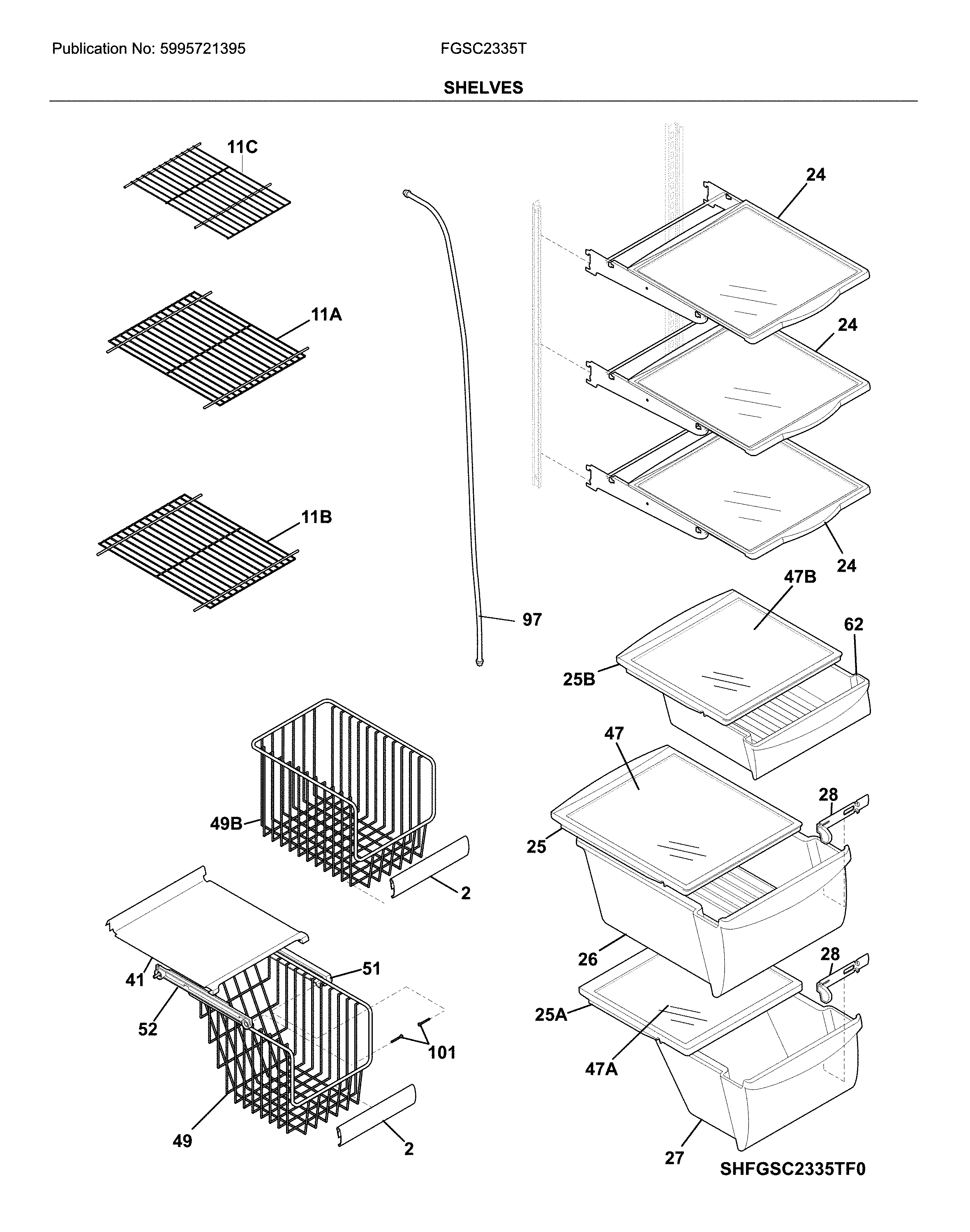 Shelves