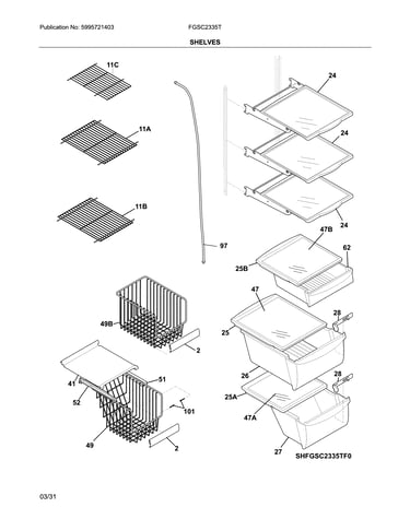 Shelves