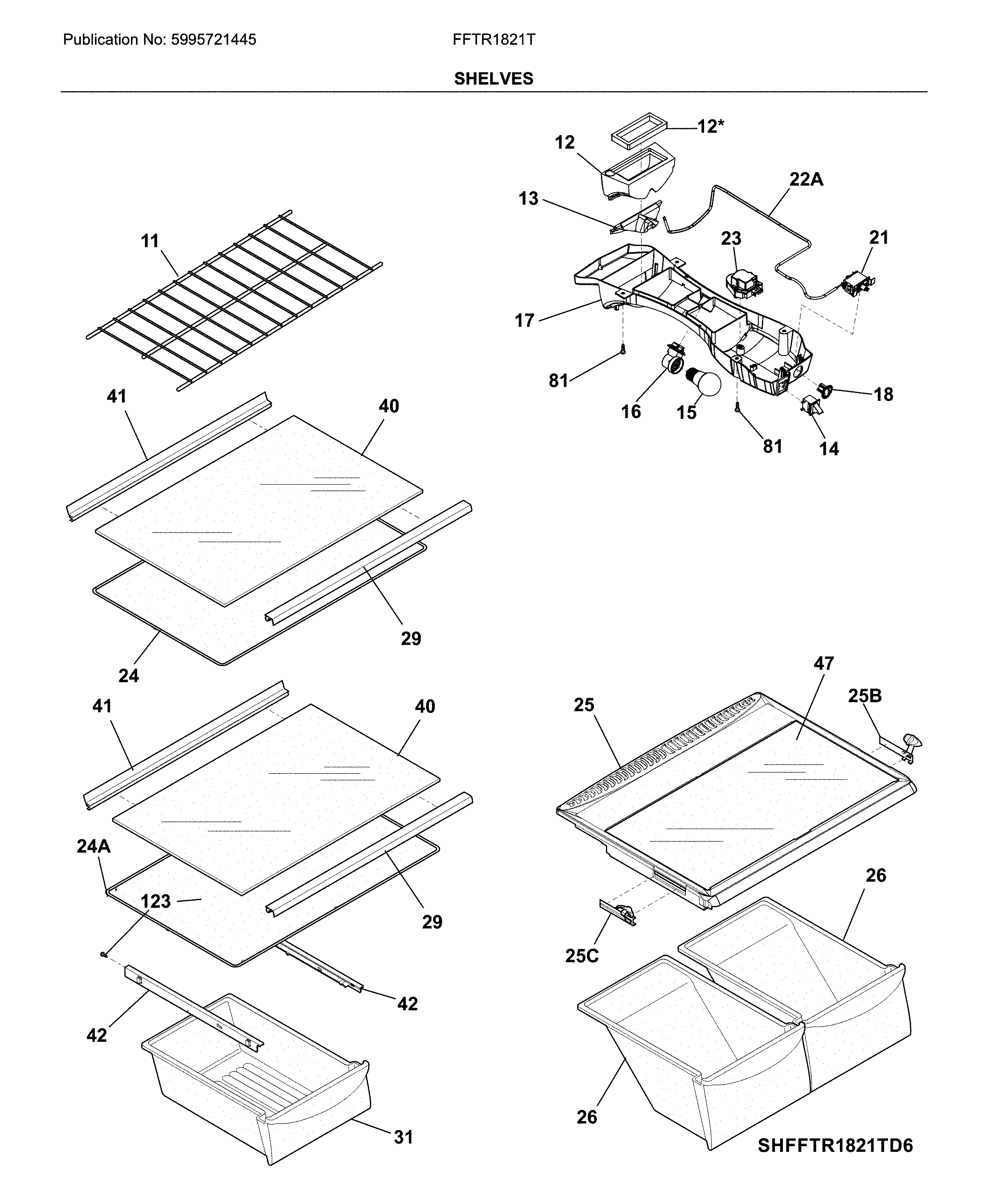 Shelves