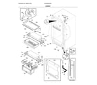 Electrolux EI32AR80QSF cabinet diagram
