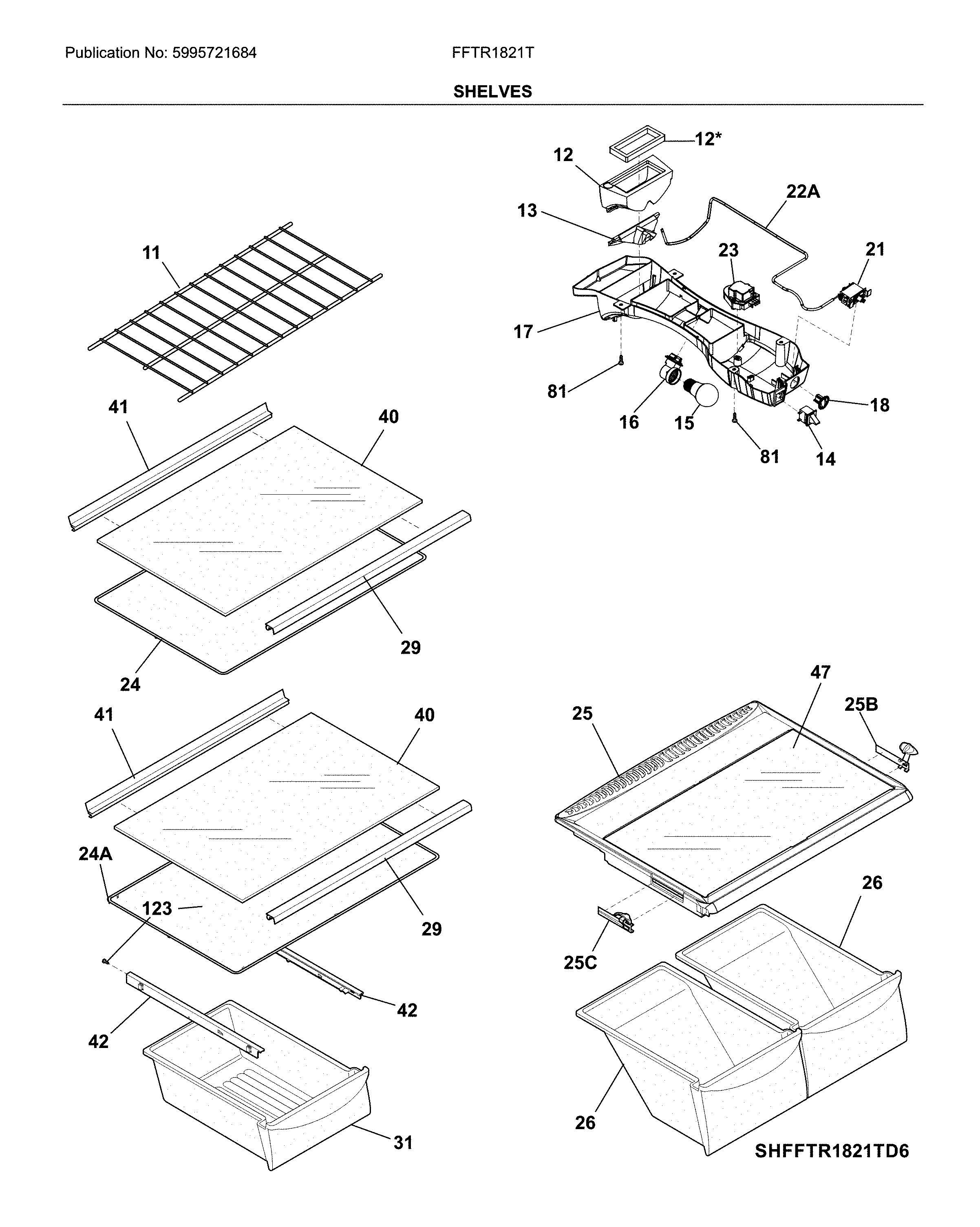 Shelves