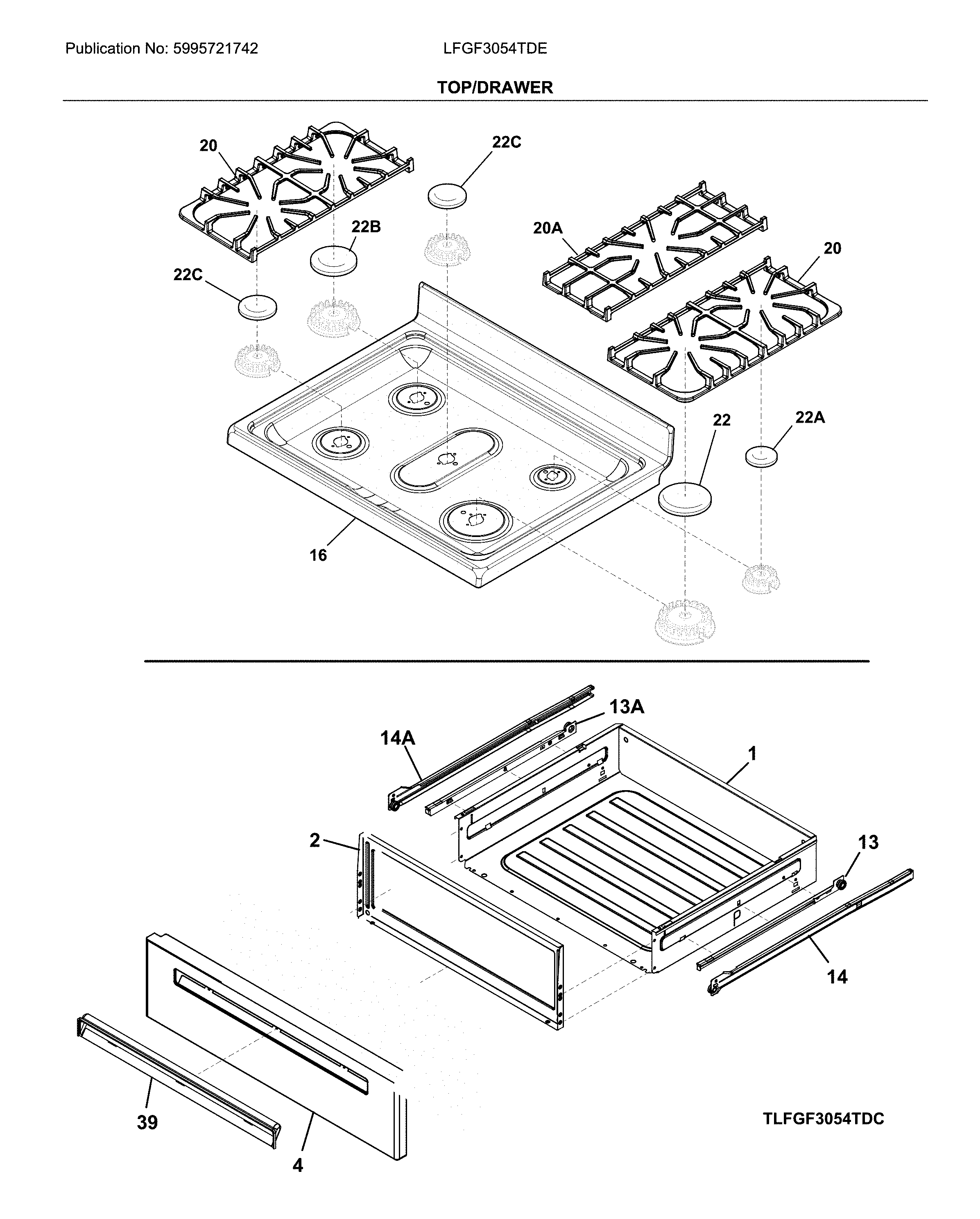 Top/drawer