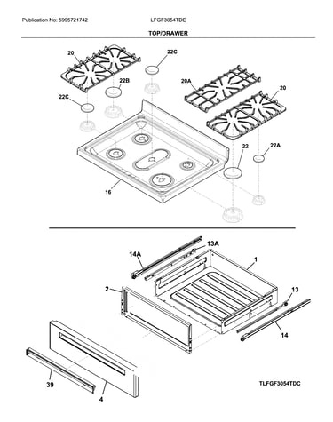 Top/drawer