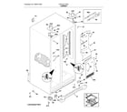 Frigidaire FPSC2277RF0 cabinet diagram