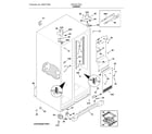 Frigidaire FPSC2277RF1 cabinet diagram