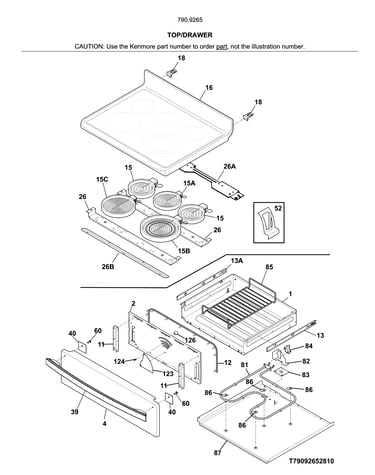 Top/drawer