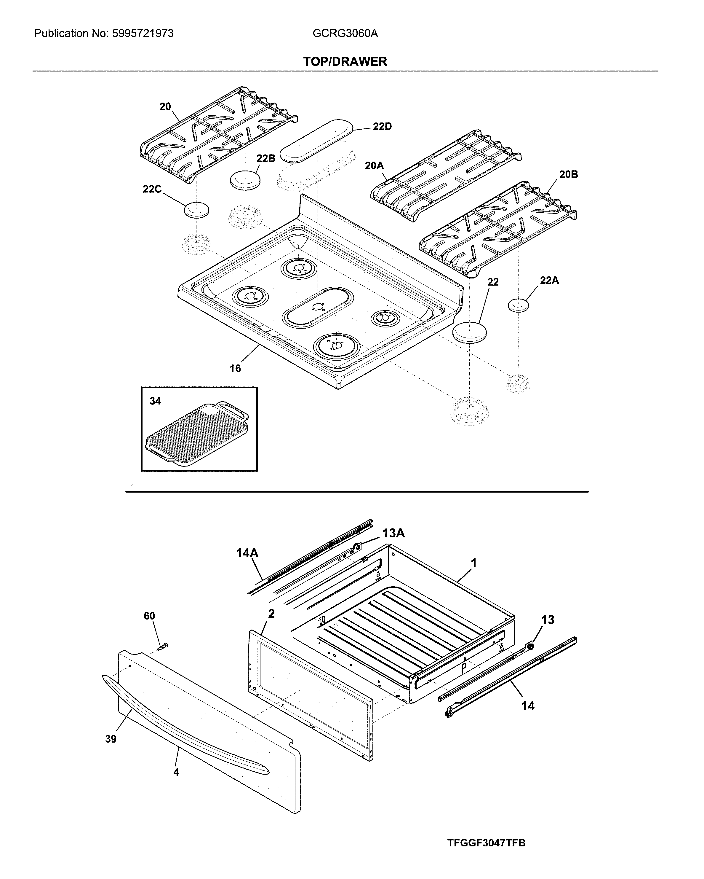 Top/drawer