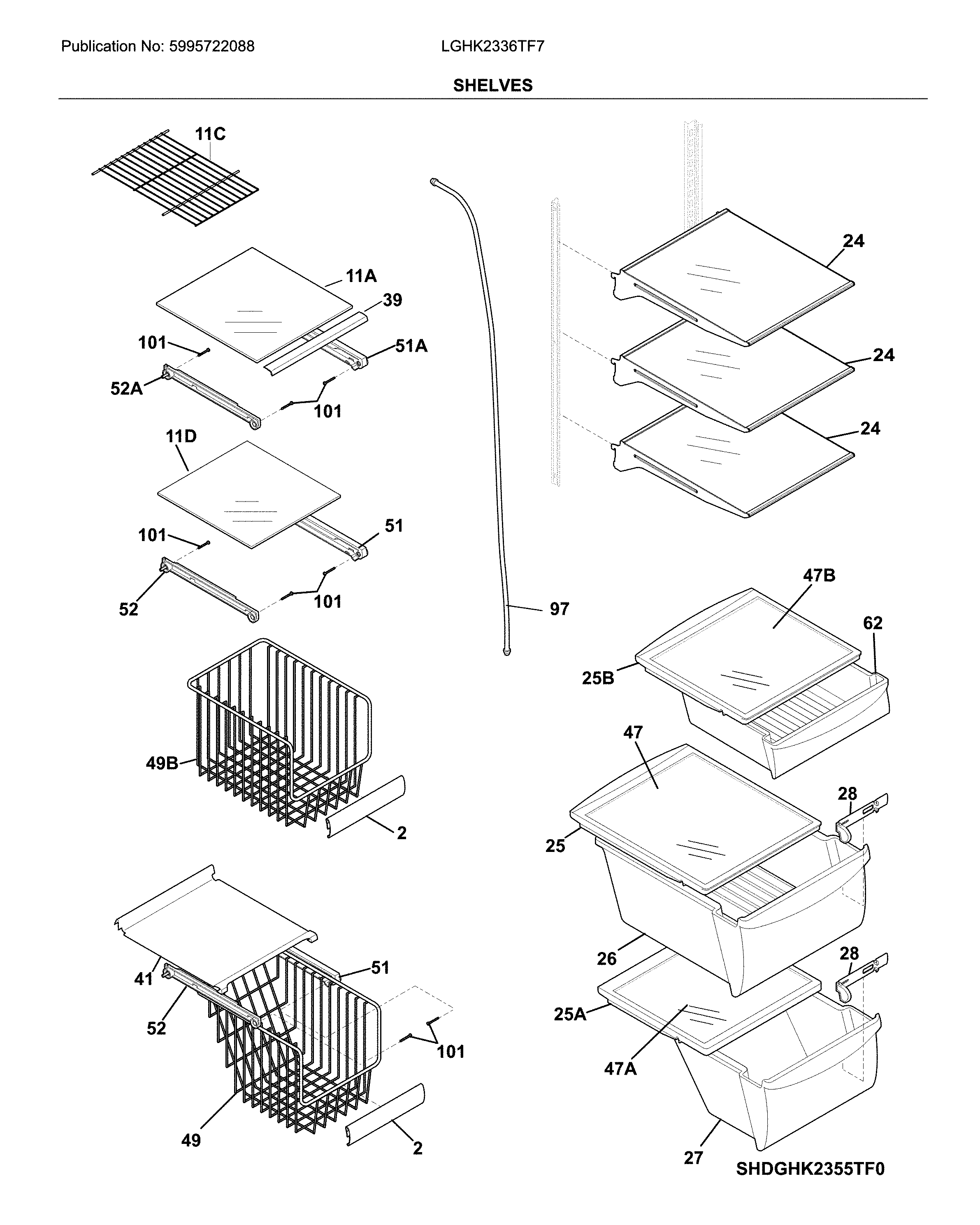 Shelves