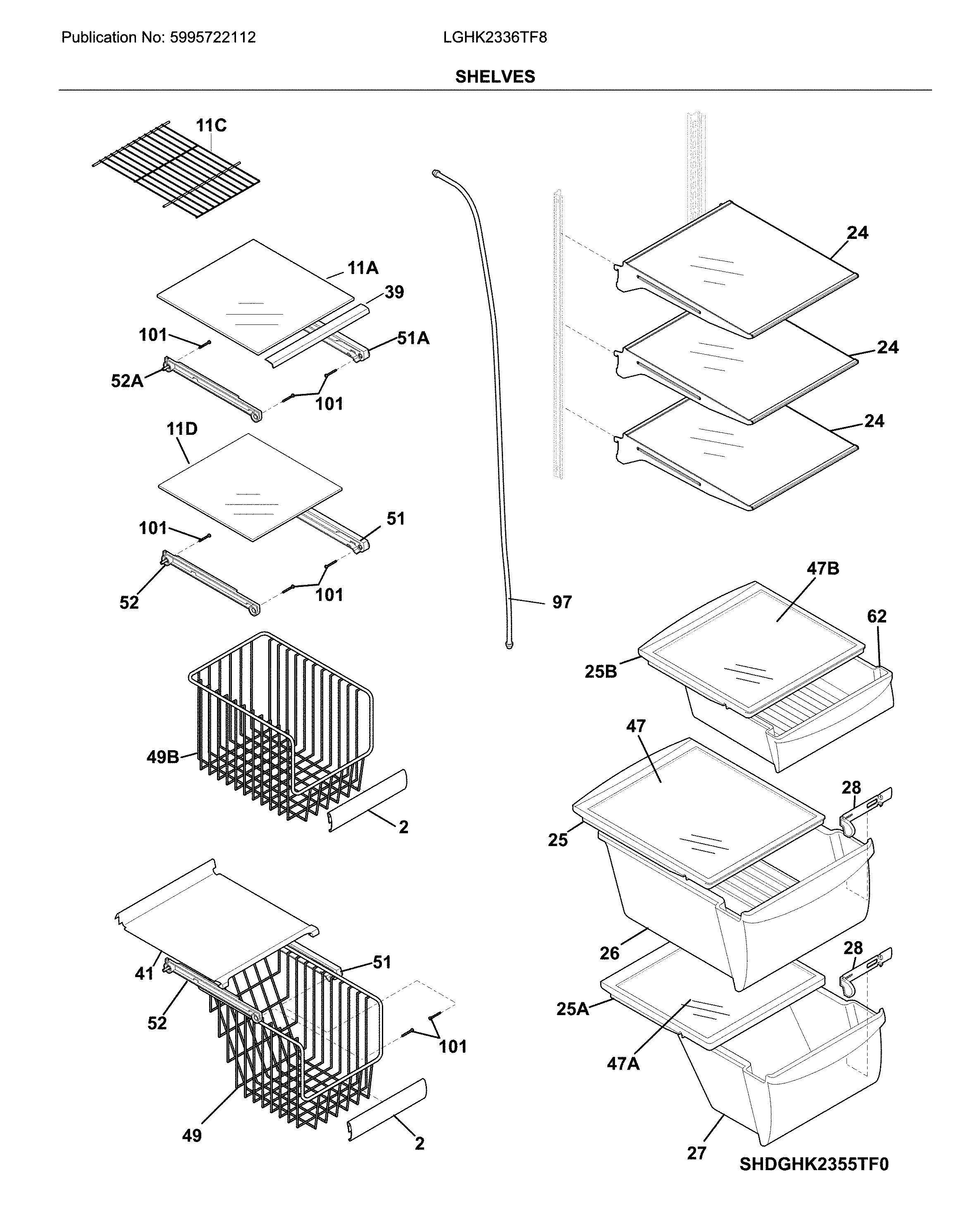 Shelves