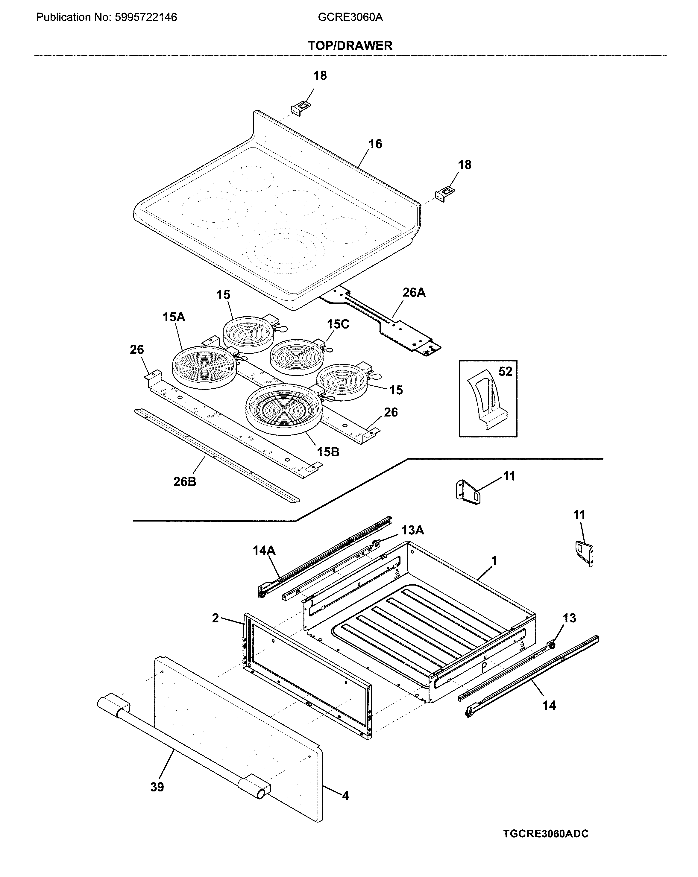Top/drawer