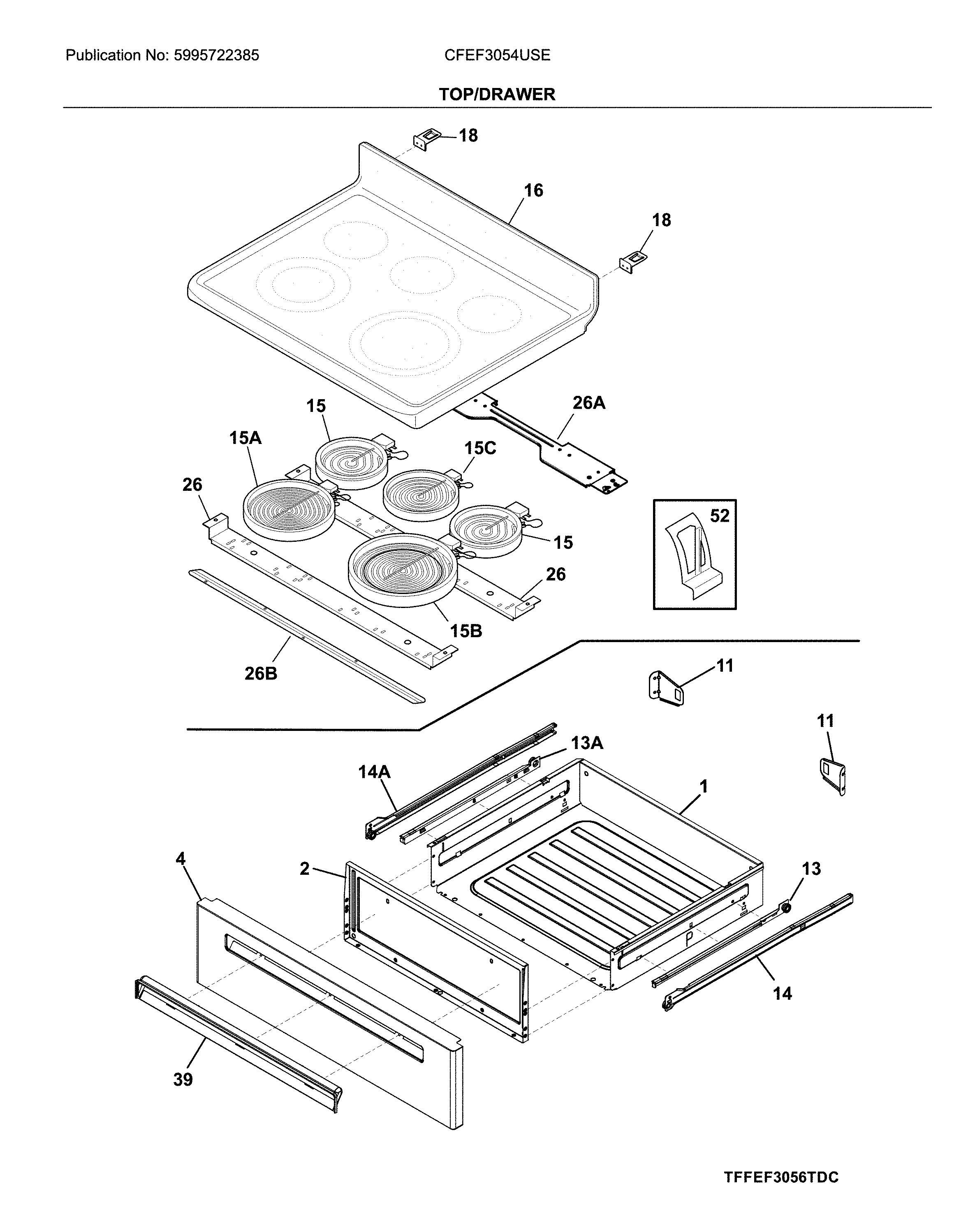 Top/drawer