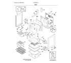 Frigidaire LFEF3054TDJ body diagram