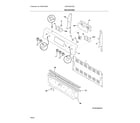 Frigidaire CFEF3054TDE backguard diagram