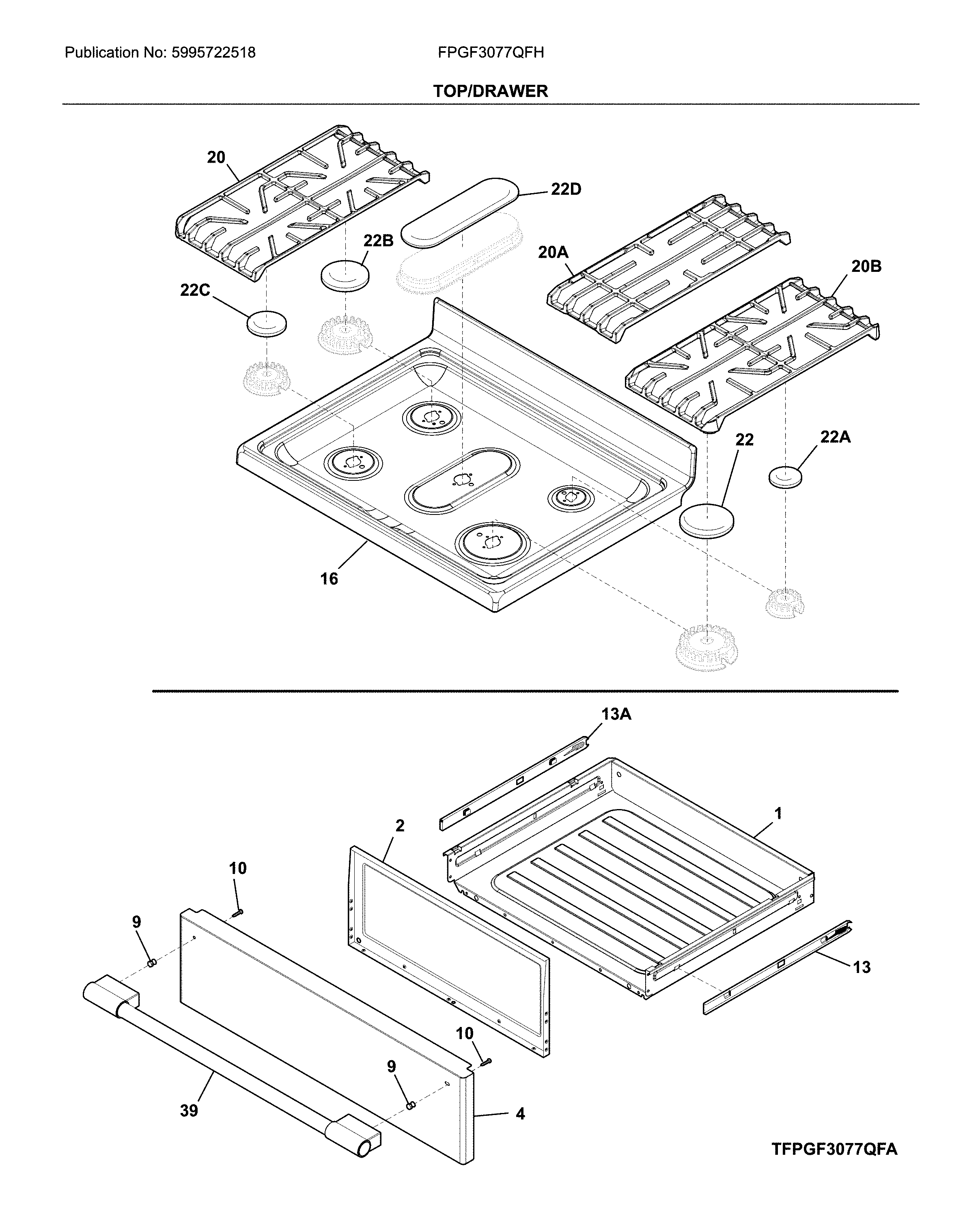 Top/drawer