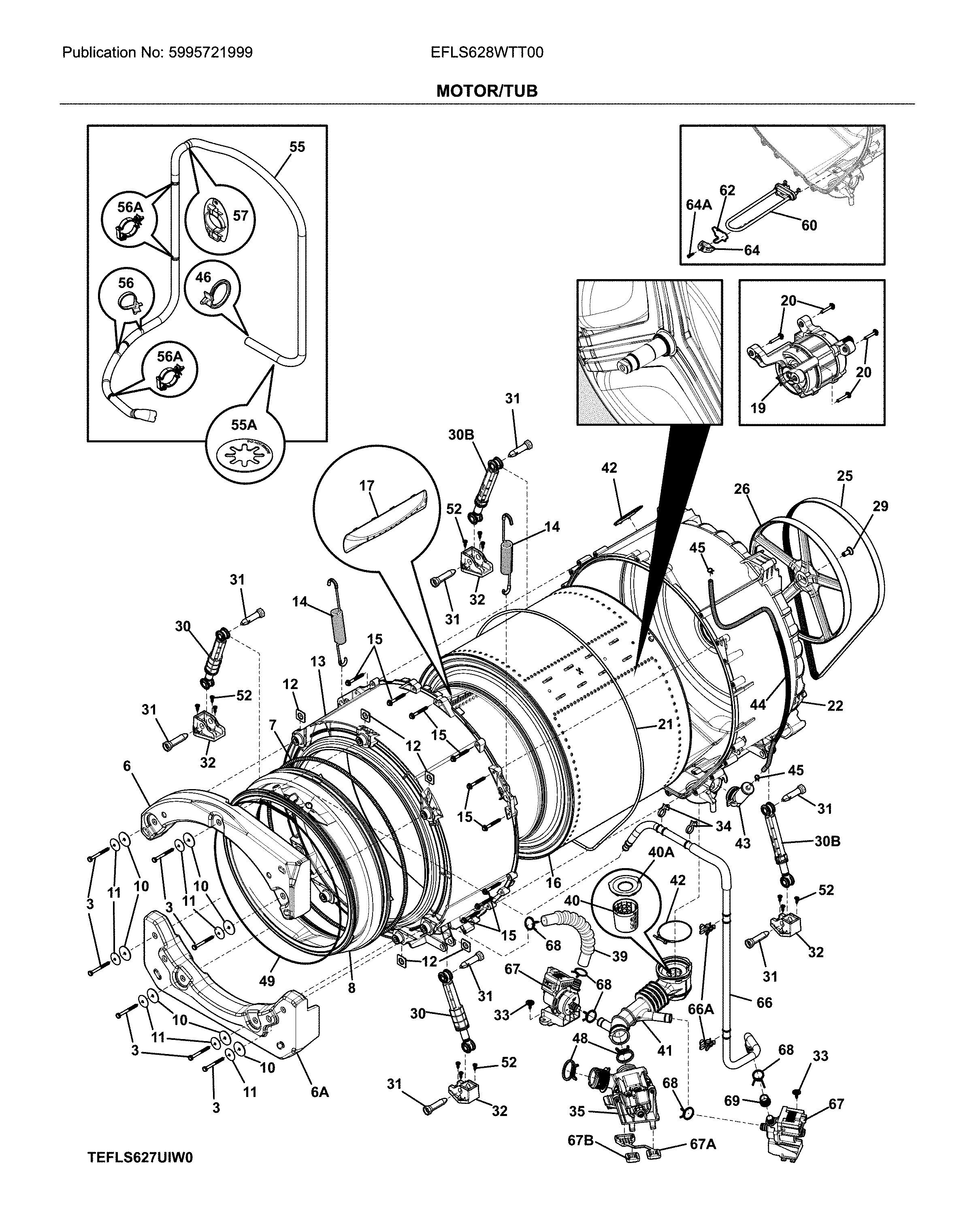 Motor/tub