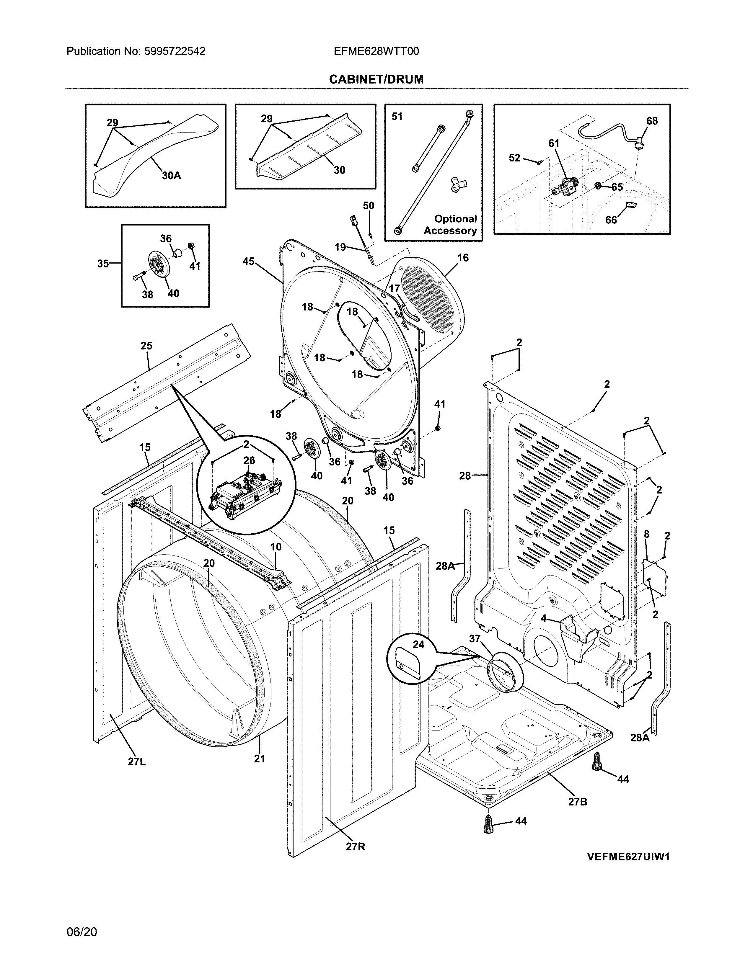 Cabinet/drum