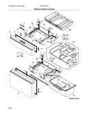 Freezer & middle drawer