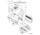Electrolux ERMC2295AS fresh food system/middle drawer air flow diagram