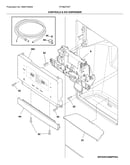 Controls & ice dispenser