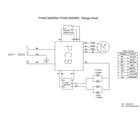 Frigidaire FHWC3050RSA wiring diagram diagram