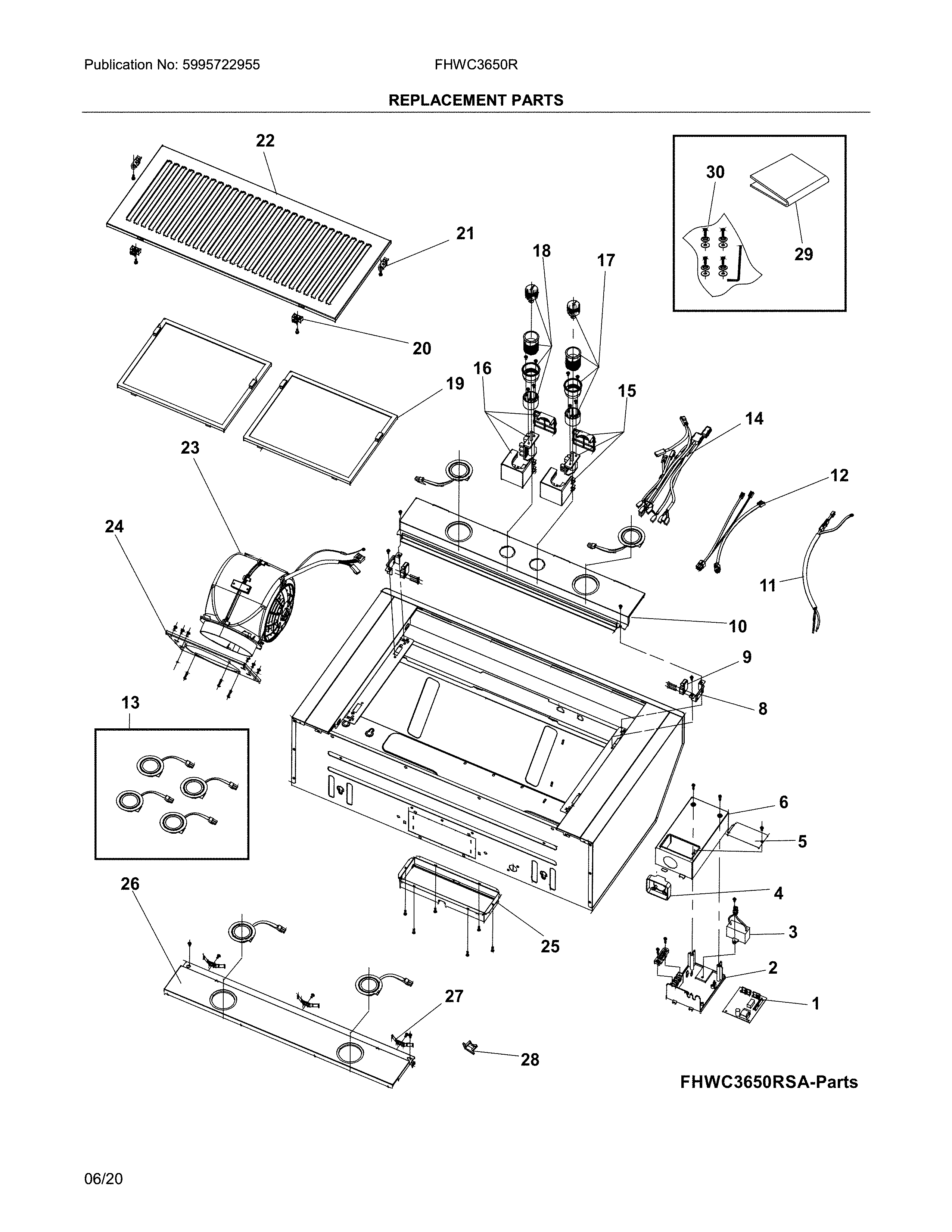 Replacement parts