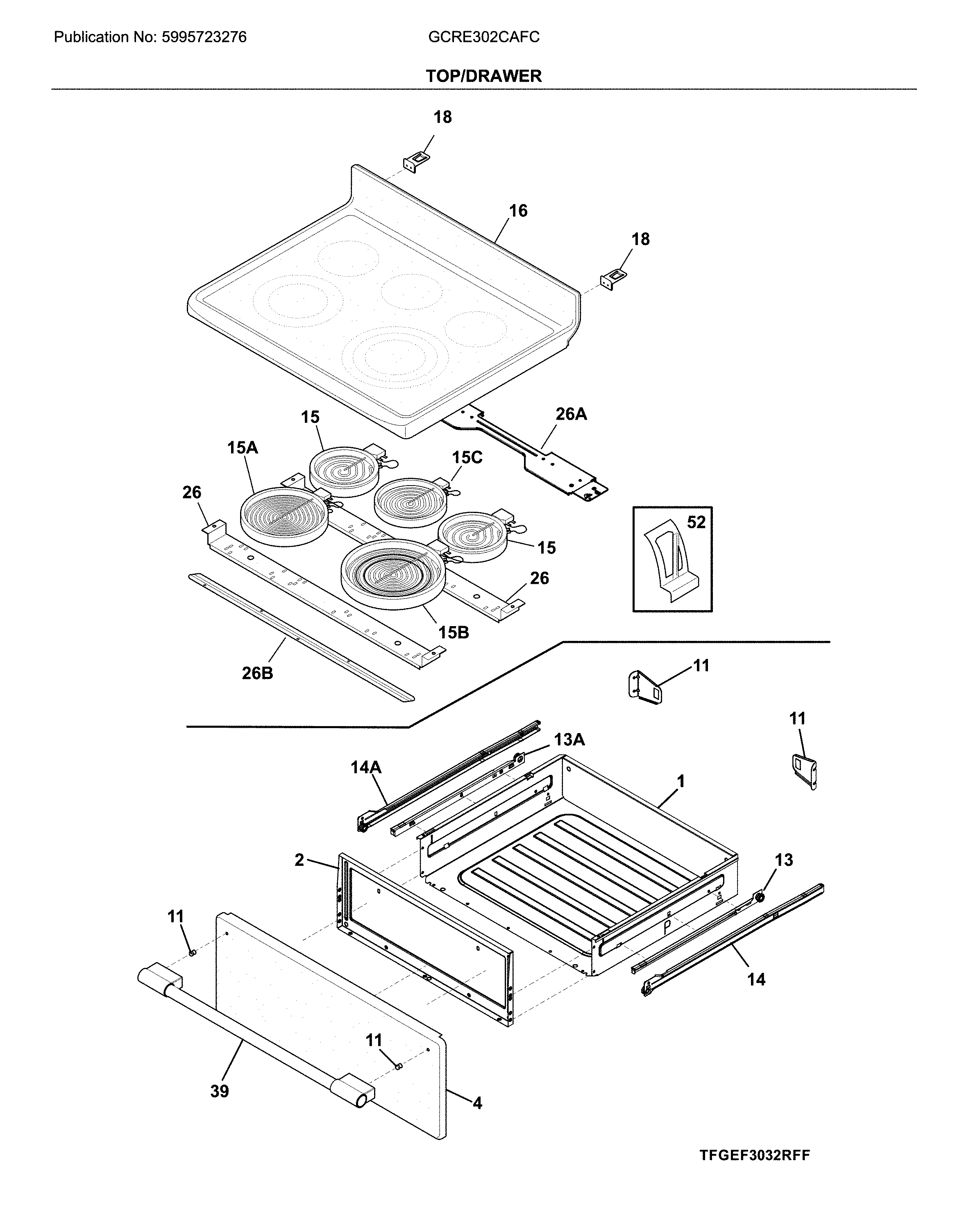 Top/drawer