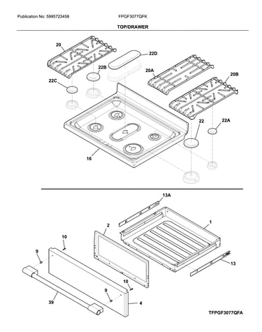 Top/drawer