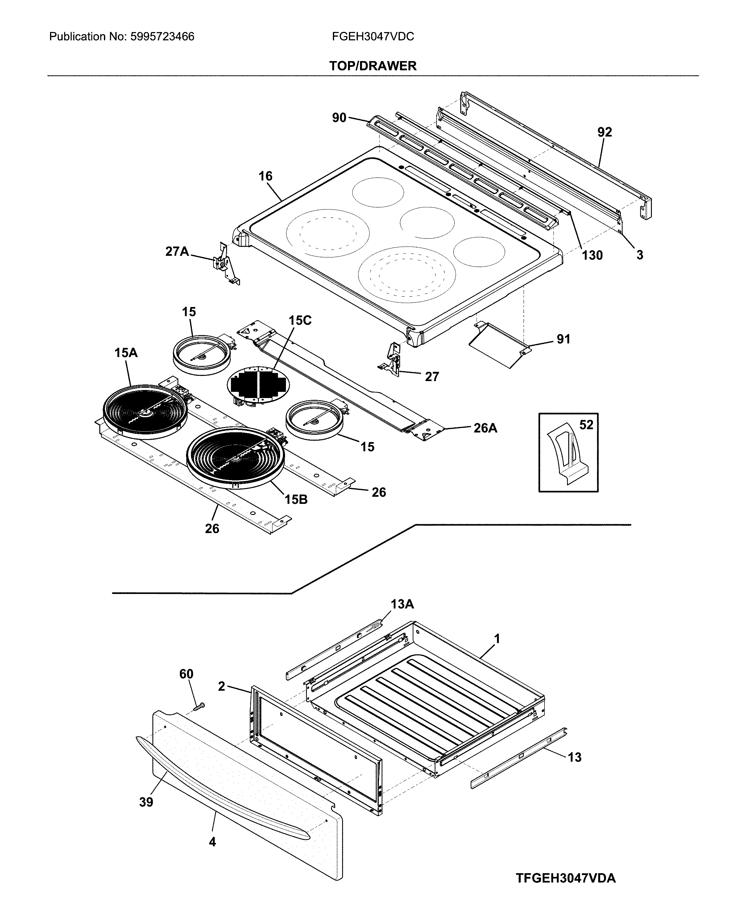 Top/drawer